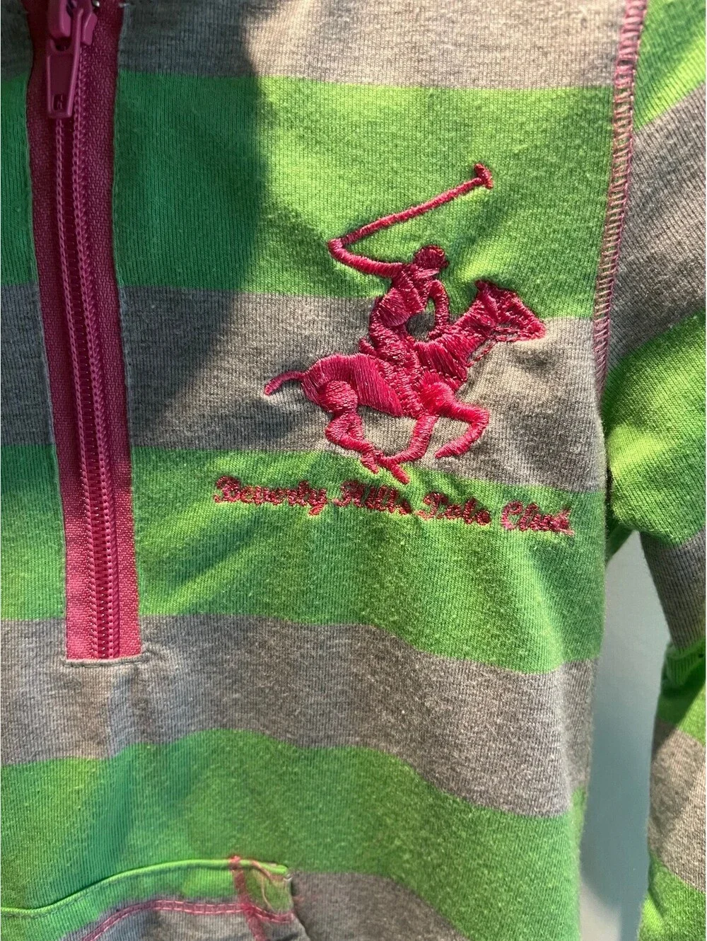 Beverly Hills Polo Club Girls Hoodie Dress Size Small